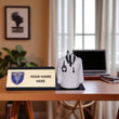 Shayona Personalized Doctor Desk Name Plate with Pen Holder | Custom Medical Office Tabletop Gift for Doctors, Physicians & Medical Professionals"