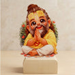 Shayona Gift Shop-Cute Guru Purnima Wooden Caricature Standee | Divine Rishi Teacher Tabletop Decor & Spiritual Gift