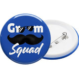 Customized Pin Badge | Personalised Button Badge with Your Design, Logo, Photo or Text | Ideal for Events, Birthdays, School, College & Brand Promotions(Size - 58mm)