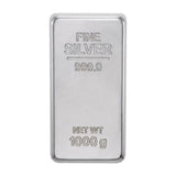 SHAYONA Silver Bar Shape Metal Paper Weight for Office Desk | Premium Decorative Paper Holder for Home & Office