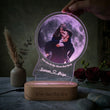 Shayona Gift Shop- Engagement Gift – Photo Moon lamp Best Anniversary Gift for Couple Night Lamp multicolor 22cm
