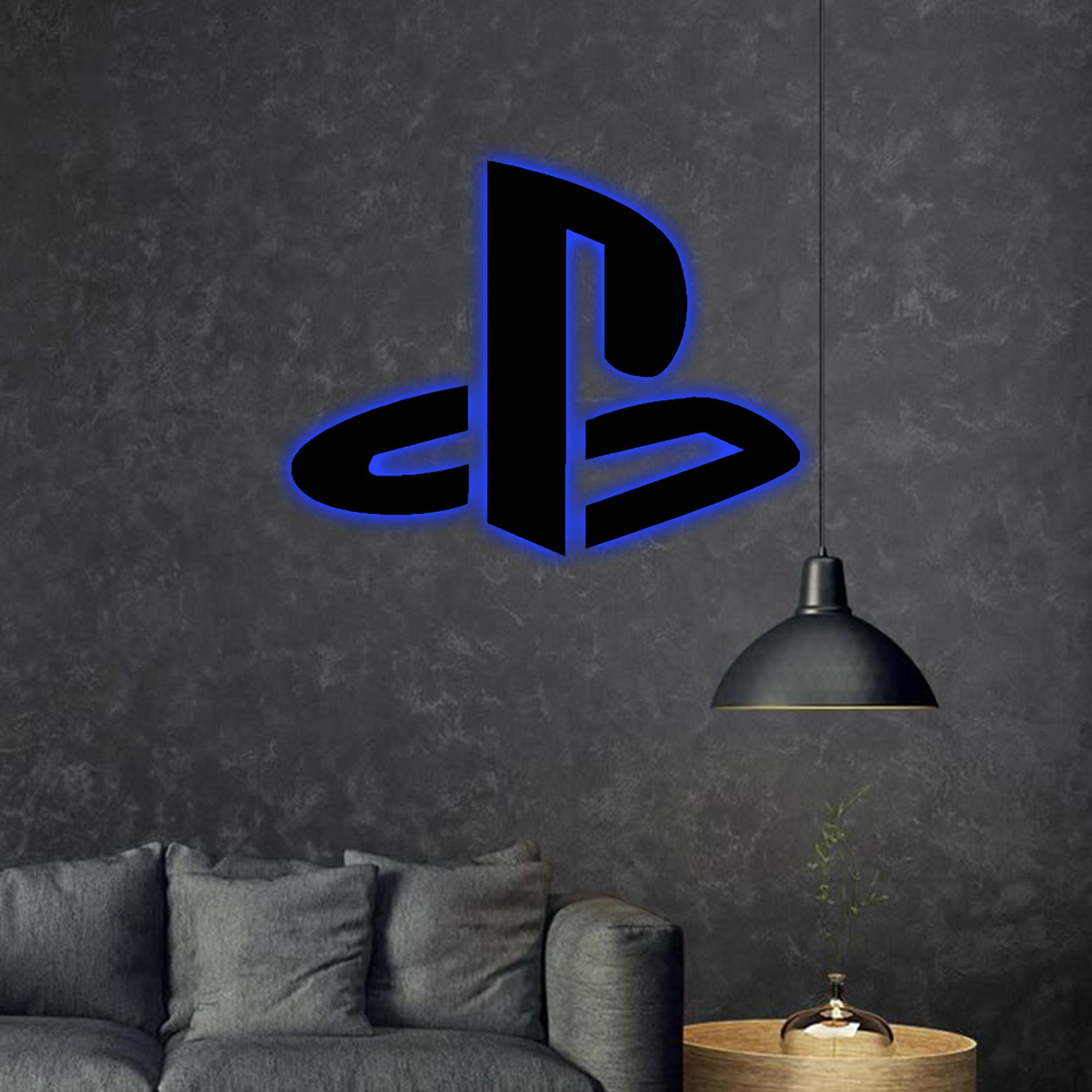 Shayona Personalized  GAMING Backlit LED Logo with Acrylic Finish