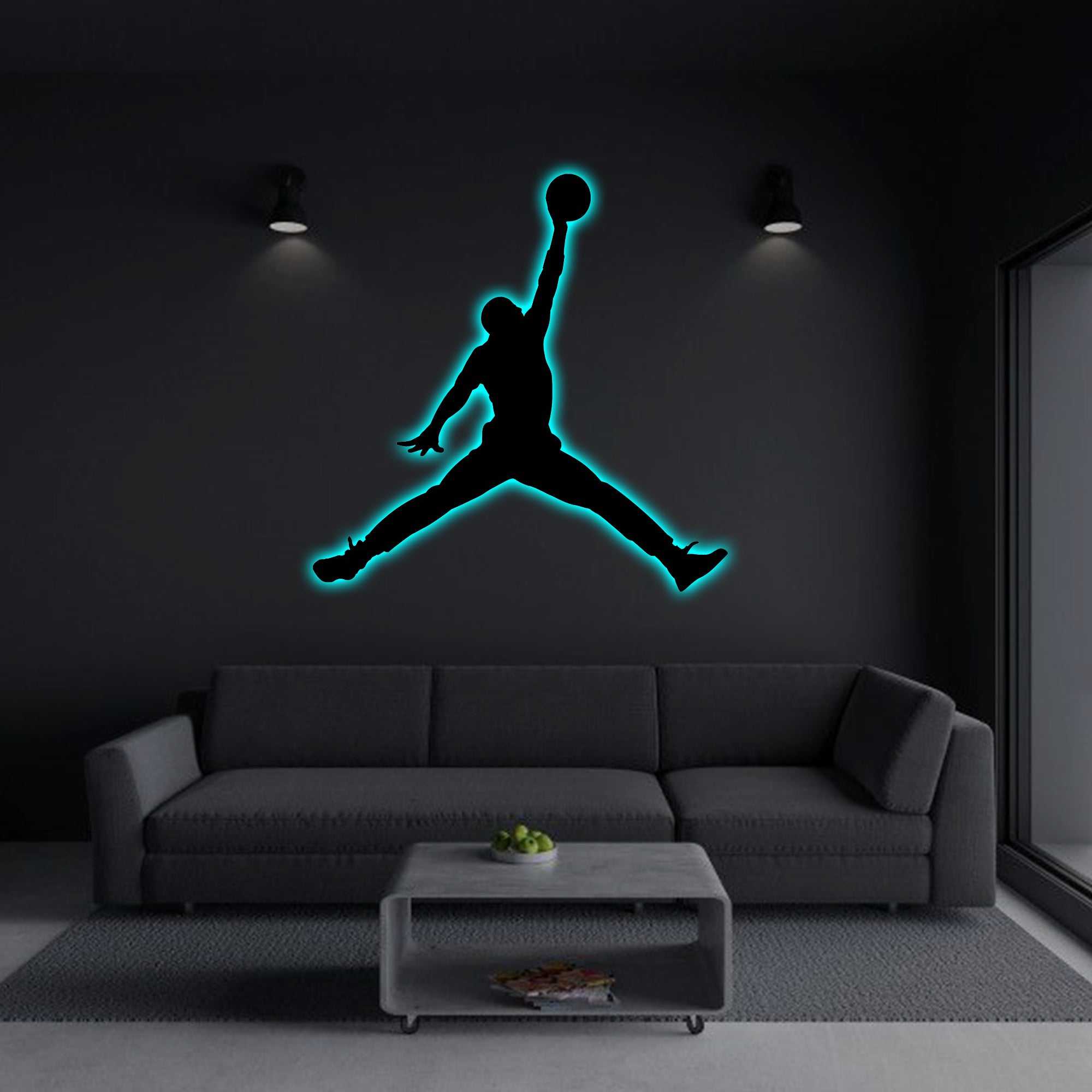 Shayona Personalized  SNEAKERHEAD  Backlit LED Logo with Acrylic Finish