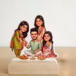 Shayona Gift Shop Title Options  Option 1 (SEO-Optimized): Personalized Rakshabandhan Brother & Sisters Caricature Tabletop Standee | Custom Photo Wooden Acrylic Rakhi Gift for Bhaiya & Behen