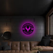 Shayona Personalized  Sports Backlit LED Logo with Acrylic Finish