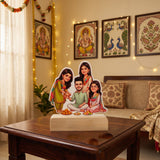 Shayona Gift Shop Title Options  Option 1 (SEO-Optimized): Personalized Rakshabandhan Brother & Sisters Caricature Tabletop Standee | Custom Photo Wooden Acrylic Rakhi Gift for Bhaiya & Behen