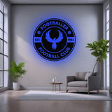Shayona Personalized  Sports Backlit LED Logo with Acrylic Finish