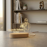 Shayona Gift Shop- Personalized Architect LED Lamp – Custom Engraved Name Desk Light for Architects & Designers