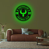 Shayona Personalized  Sports Backlit LED Logo with Acrylic Finish