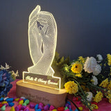 SHAYONA Personalized Love Hand Shake  lamp