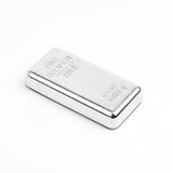 SHAYONA Silver Bar Shape Metal Paper Weight for Office Desk | Premium Decorative Paper Holder for Home & Office