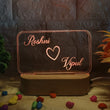 Shayona Personalized LED Acrylic Night Lamp – Custom Name Engraving