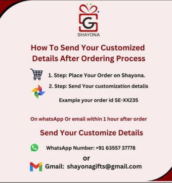 Shayona Customized Kada Bangle Bracelet Unisex Bracelet For Man & Women