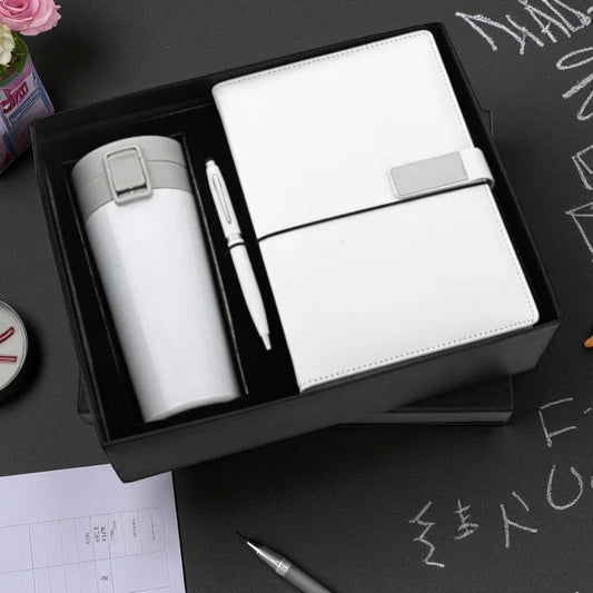 Shayona Premium 3-in-1 Corporate Gift Set – Diary, Pen & Bottle Combo in Luxury Box | Office, Business, Employee & Personal Gifting