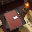Shayona(Brown) Dairy And Pen Combo Gifts For office  Employee Corporate Gifts