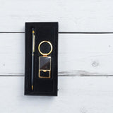 Shayona Premium gift 2-in-1 Gift Set – Elegant Pen & Metal Keychain in Luxury Box | Corporate & Personal Gifting Combo