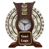 Shayona Fiber Wooden Finished Life Time Calendar , For Office Desktop DW 320