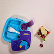 Shayona Customized Name Engraved Premium Stainless Steel Lunch Box  Lunch Box with Stainless Steel Tray | Cute Horse Design “Mini but Mighty Cool” | Leak-Proof, BPA-Free Tiffin with Spoon & Fork