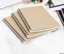 Eco-Friendly Spiral Notebook with Pen | A5 Size Writing Journal | Kraft Cover Office & Corporate Notebook | Customized Promotional Gift Diary