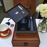 Shayona Premium 7-in-1 Corporate Gift Set – Diary, Bottle, Mug, Pen, Keychain, Mobile Stand & Card Holder – Luxury Executive Gift Combo