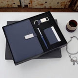Shayona Luxury gift  4-in-1 Business Gift Set with dairy, Pen, Keychain & card holder | Premium Corporate Gift Hamper for Employees & Clients | Customizable Logo Options