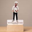 Shayona Gift Shop Personalized Chef & Event Host Caricature Wooden Standee | Custom  photo Frame Gift for Masterchef, Anchor & Caterer
