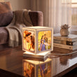 Shayona Gift Shop-Personalized Photo LED Table Lamp | Custom Couple Photo Night Lamp | Romantic Birthday, Anniversary & Wedding Gift for Husband, Wife, Boyfriend & Girlfriend