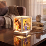 Shayona Gift Shop-Personalized Photo LED Table Lamp | Custom Couple Photo Night Lamp | Romantic Birthday, Anniversary & Wedding Gift for Husband, Wife, Boyfriend & Girlfriend