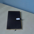 Shayona Premium Black & Gold Executive Notebook with Magnetic Closure | Textured Leather Finish Diary for Office, Journaling & Corporate Gifts