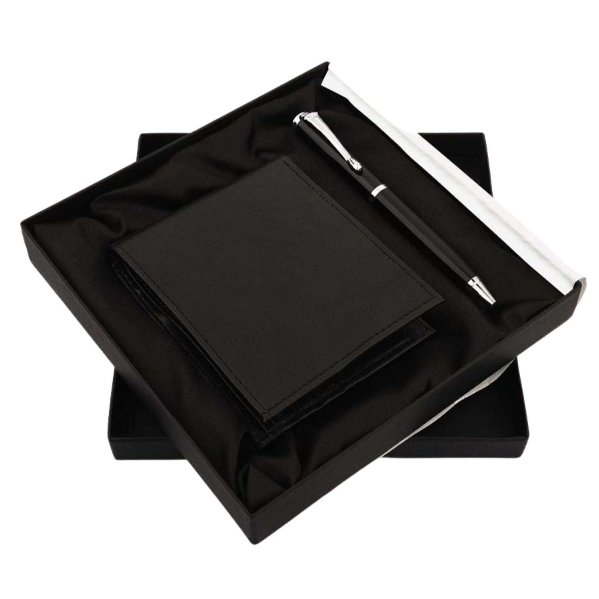 Shayona Premium gift 2-in-1 Gift Set – Leather Wallet & Elegant Pen in Luxury Box | Corporate & Personal Gift Combo
