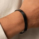 Shayona  Customized Matte Stainless Black Kada  Bangle Bracelet Unisex Bracelet For Man & Women