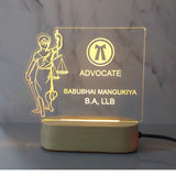 SHAYONA Personalized Advocate  lamp