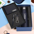 Shayona Premium Corporate Gift Set – Wallet, Stainless Steel Bottle, Pen & Keychain | Luxury Gift Combo for Men | Office, Birthday, Anniversary & Festive Gifting