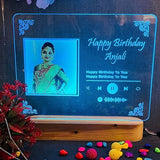 "Personalize Your Celebration with Spotify Plaque Table Lamp!"