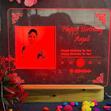 "Personalize Your Celebration with Spotify Plaque Table Lamp!"