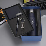 Shayona Premium Corporate Gift Set – Wallet, Stainless Steel Bottle, Pen & Keychain | Luxury Gift Combo for Men | Office, Birthday, Anniversary & Festive Gifting
