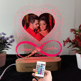 Personalized 3D illusion Photo frame LED Table Lamp