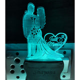 Just Married Plug In Night Lamp