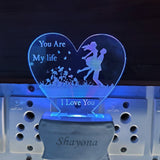 I Love You Plug In Night Lamp