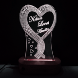 acrylic Romantic Home Decor 