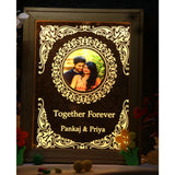 Custom Photo Night Light, Engagement Gift Couple,Personalized Led Lights Bedroom Decor